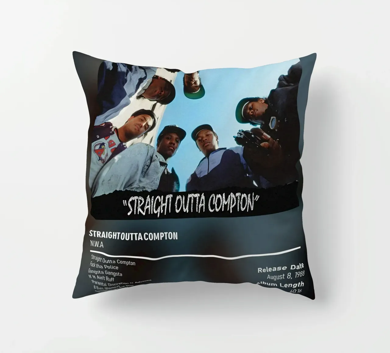Straight Outta Compton by NWA cuscino da DGUnder