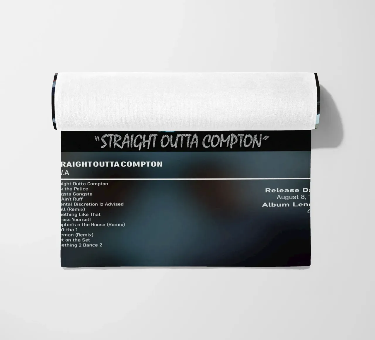 Straight Outta Compton by NWA telo mare da DGUnder