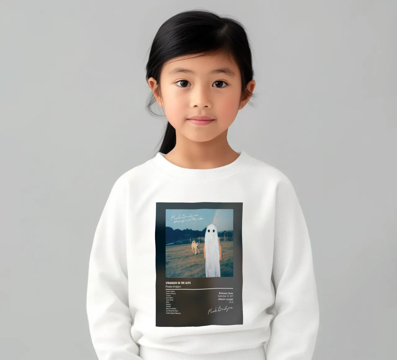 Stranger in the Alps (2017) by Phoebe Bridgers felpa bambino da DGUnder