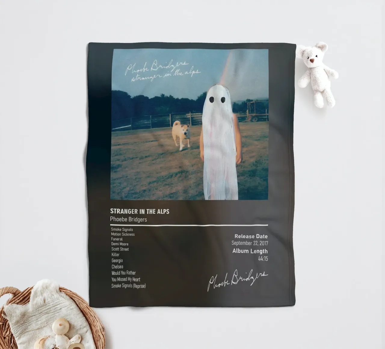 Stranger in the Alps (2017) by Phoebe Bridgers coperta in pile da DGUnder