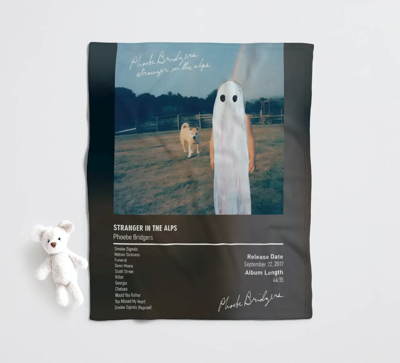 Stranger in the Alps (2017) by Phoebe Bridgers coperta in pile da DGUnder
