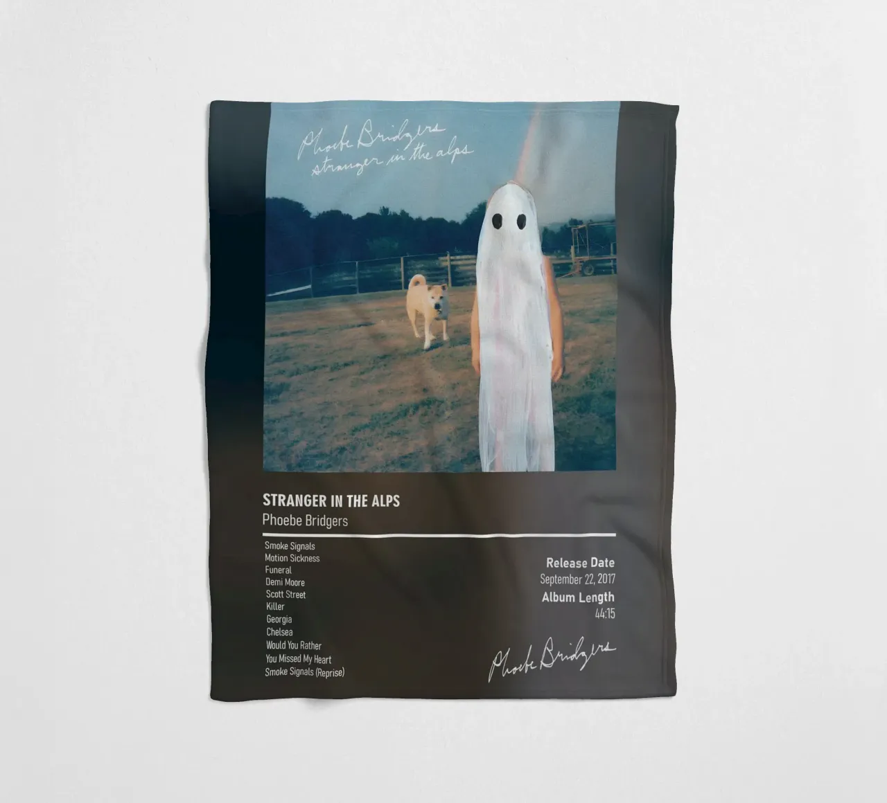 Stranger in the Alps (2017) by Phoebe Bridgers coperta in pile da DGUnder
