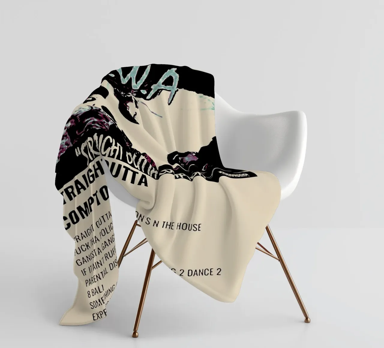 straight outta compton coperta in pile da music soul