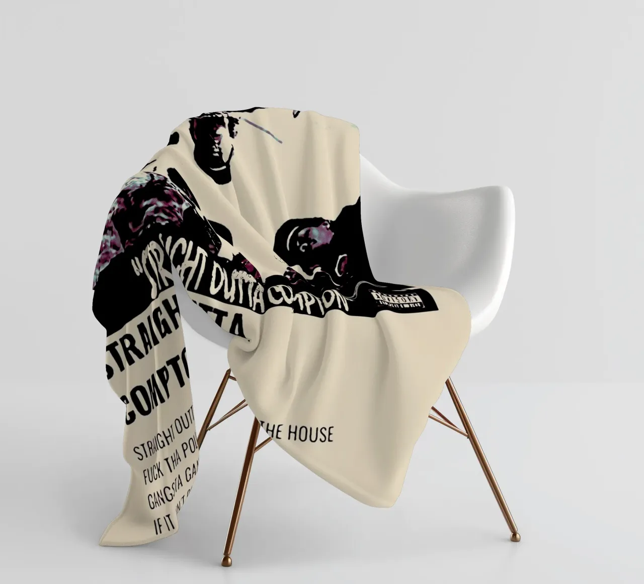 straight outta compton coperta in pile da music soul