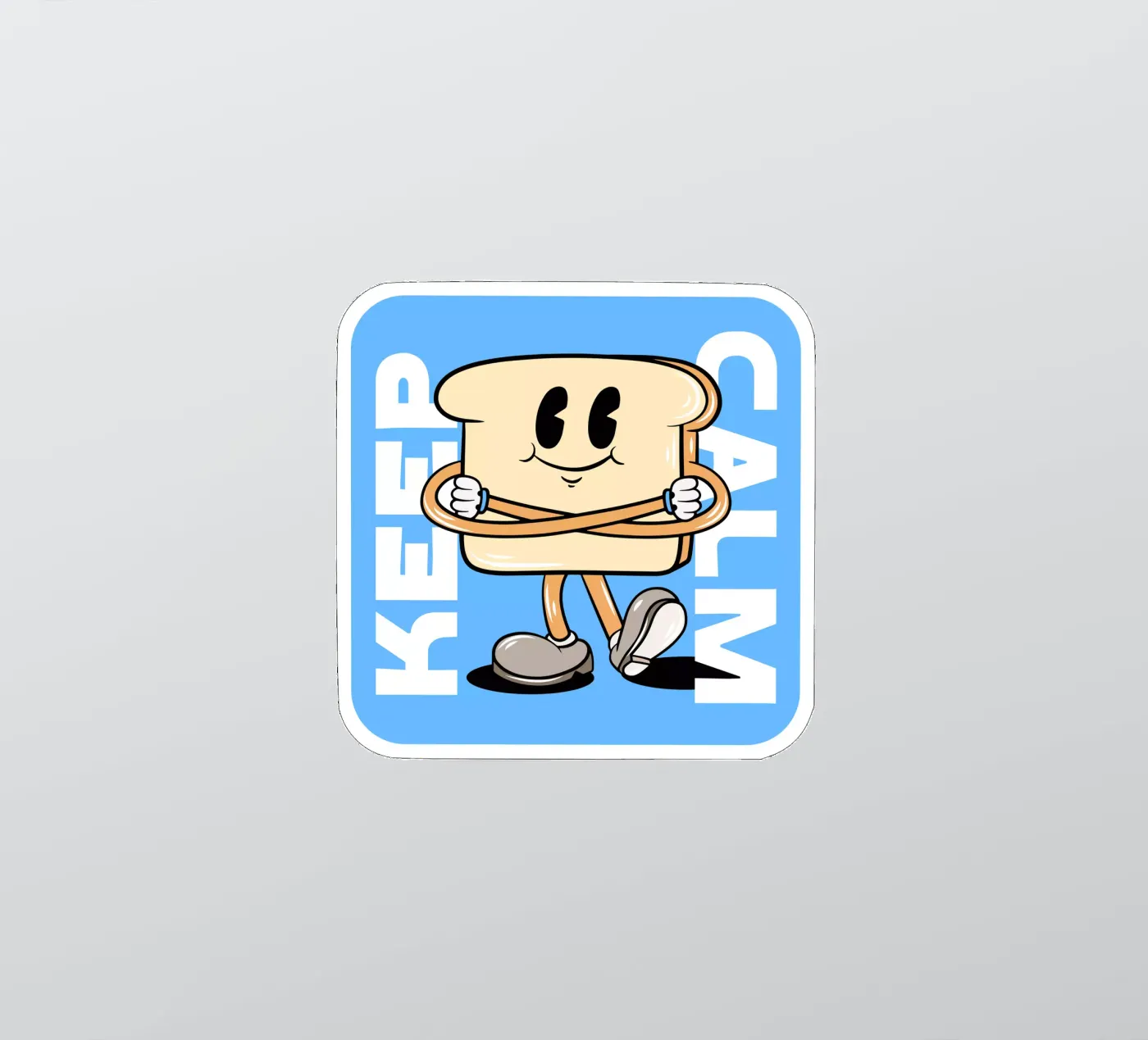 Keep calm sticker van Sticker King