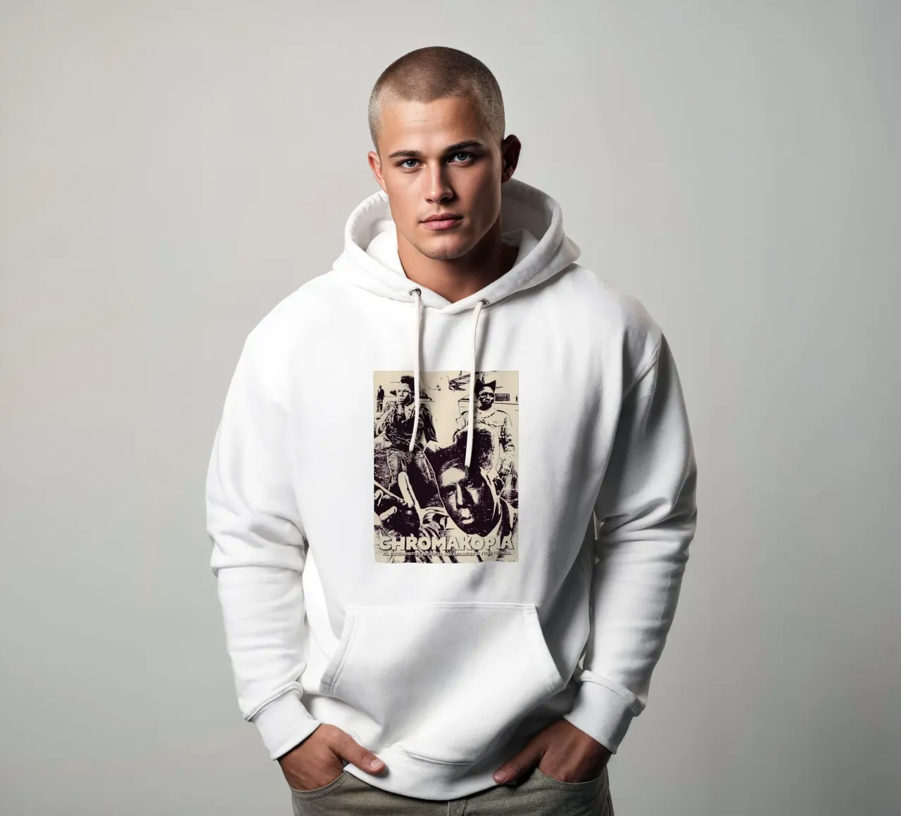 Cromotteri felpa con cappuccio da music soul