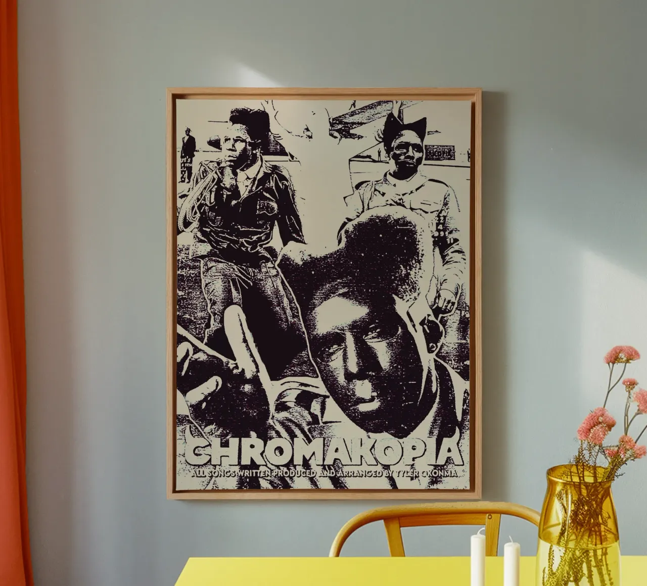 Chromoptera canvas by music soul
