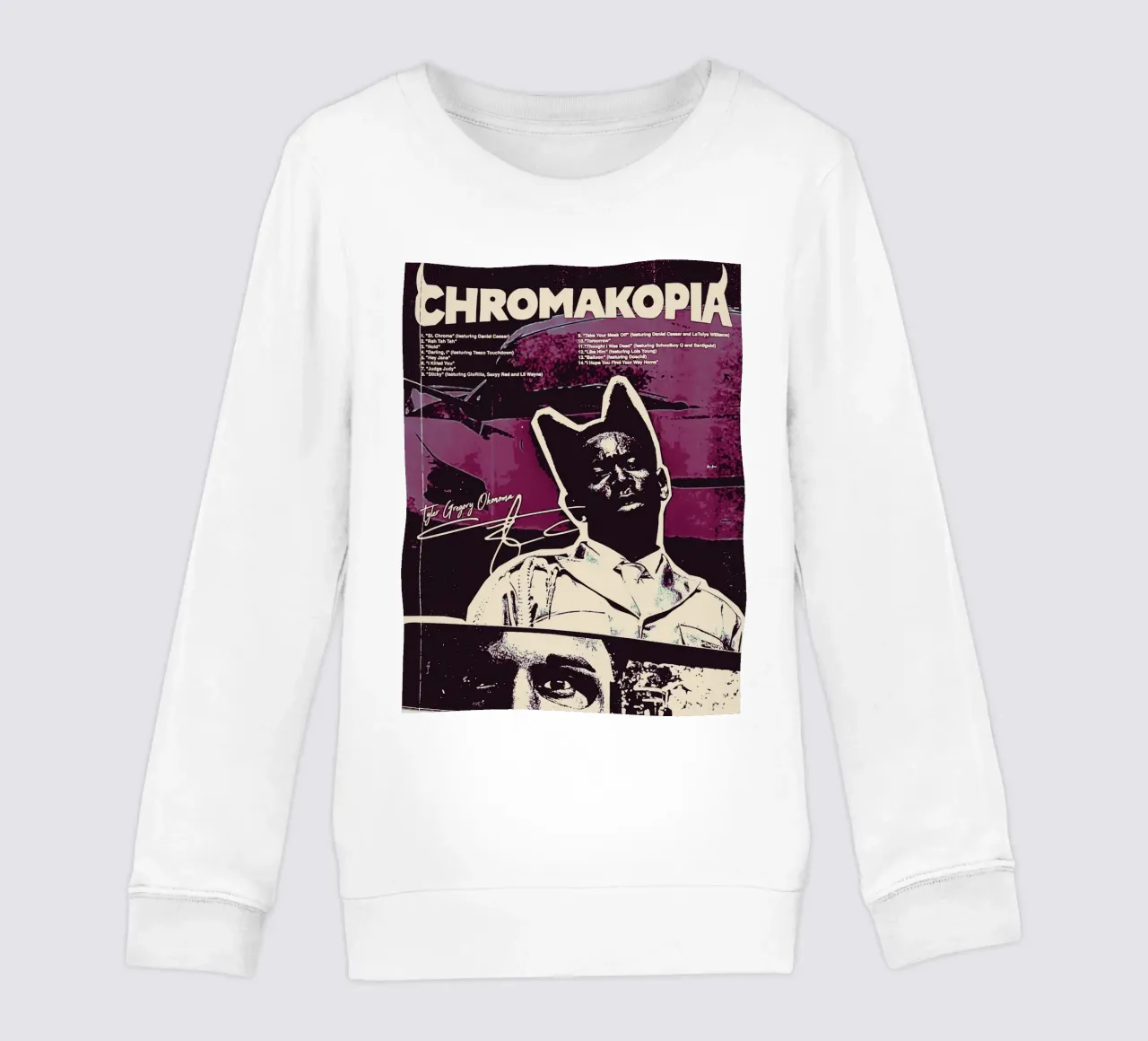 Cromopa 1 felpa bambino da music soul