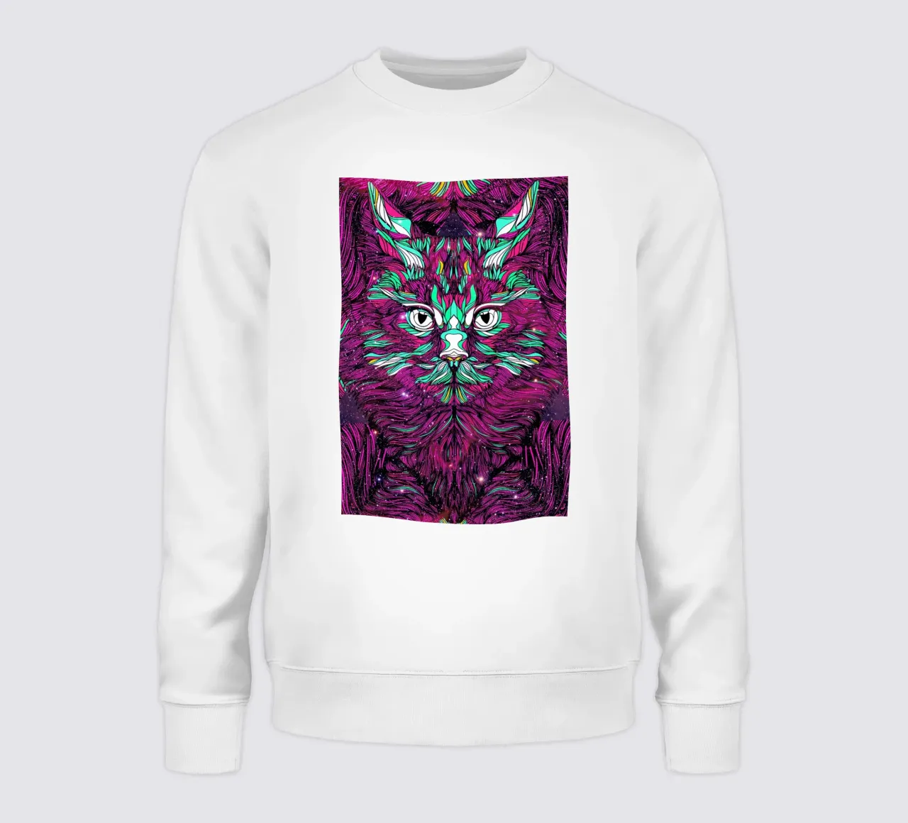 Space Cat felpa da Danny Ivan