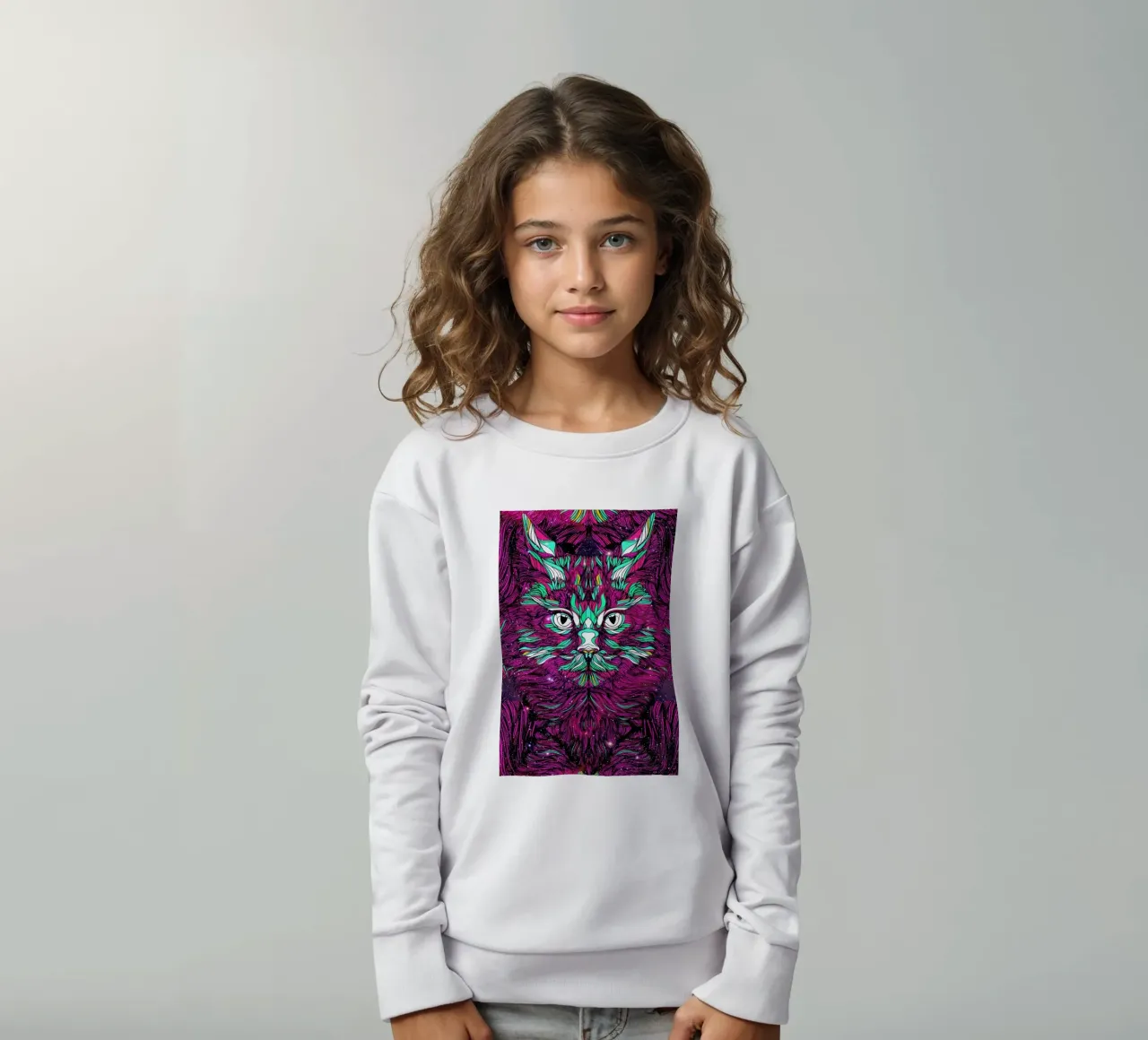 Space Cat felpa bambino da Danny Ivan