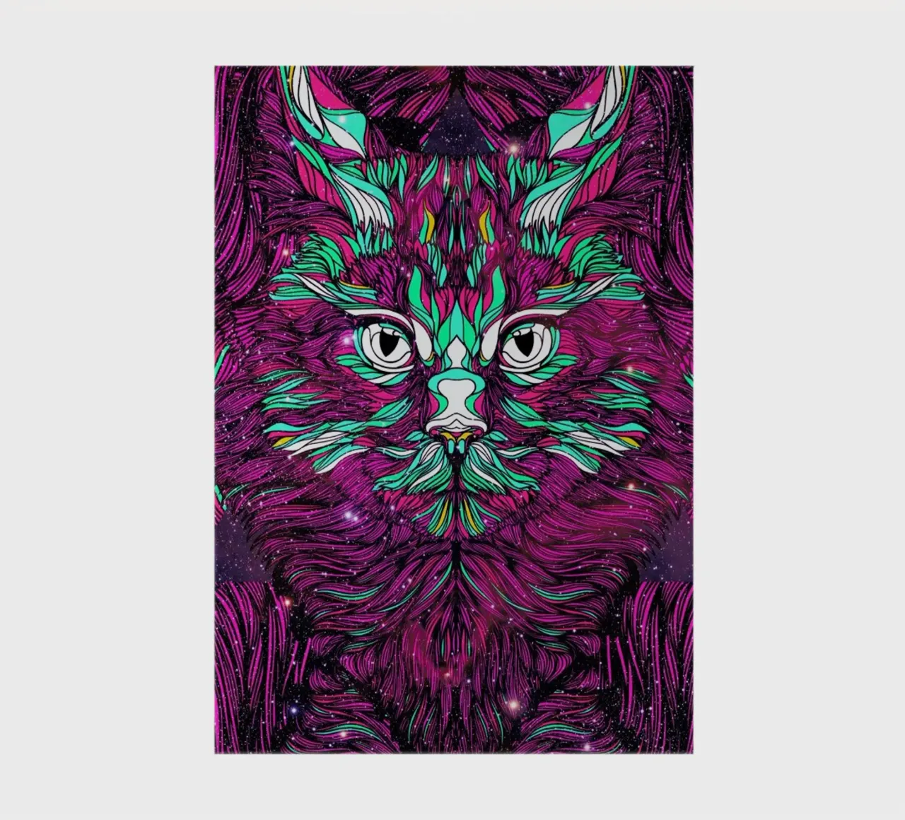 Space Cat notebook by Danny Ivan