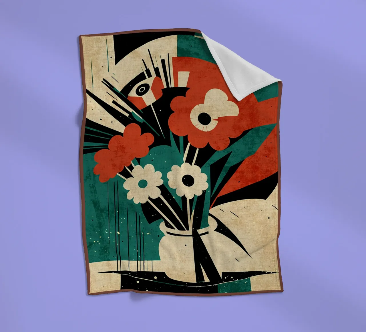 Bouquet di fiori Amelia coperta in pile da AnimalFunny