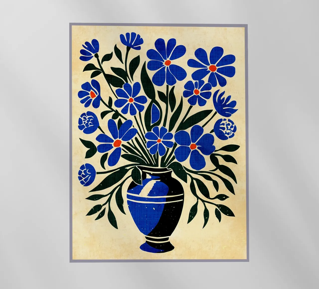 Bouquet di fiori blu pellicola backlit da AnimalFunny