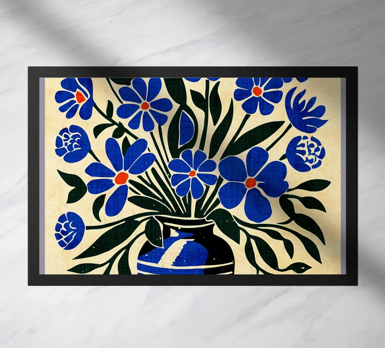 Bouquet di fiori blu zerbino da AnimalFunny