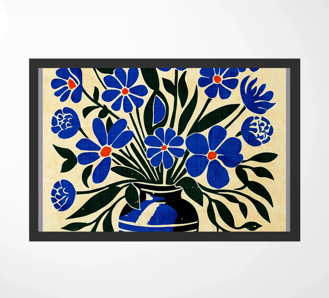 Bouquet di fiori blu zerbino da AnimalFunny