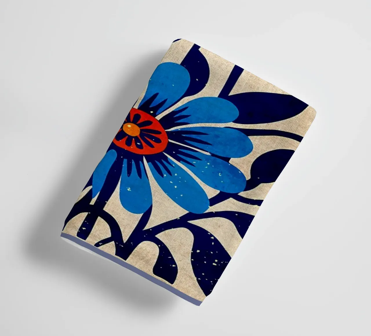 Fiori selvatici blu asciugamano da bagno da AnimalFunny