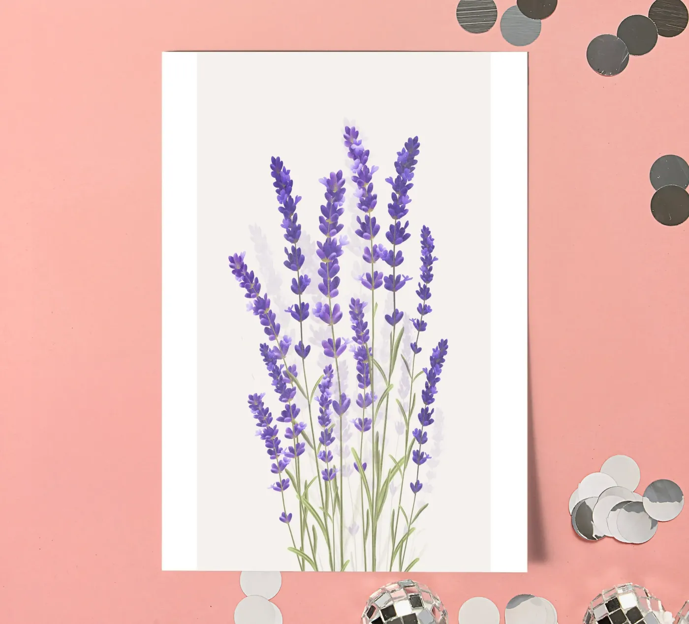Lavender sticker sheet by Nadjaa