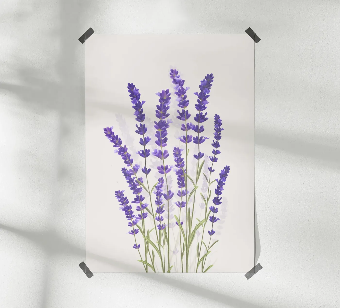Lavender poster de Nadjaa