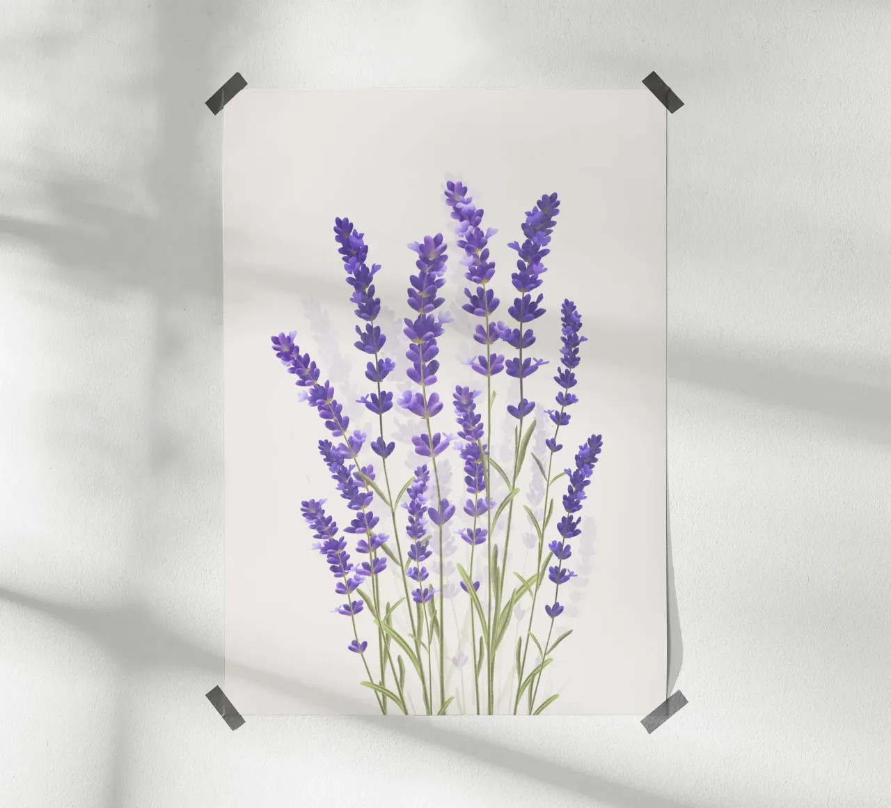 Lavender poster da Nadjaa