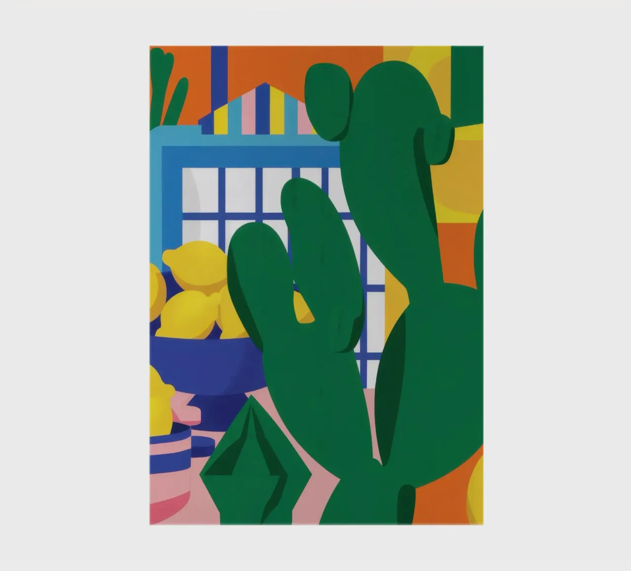 Cactus Window Watch notebook by Rain Balance