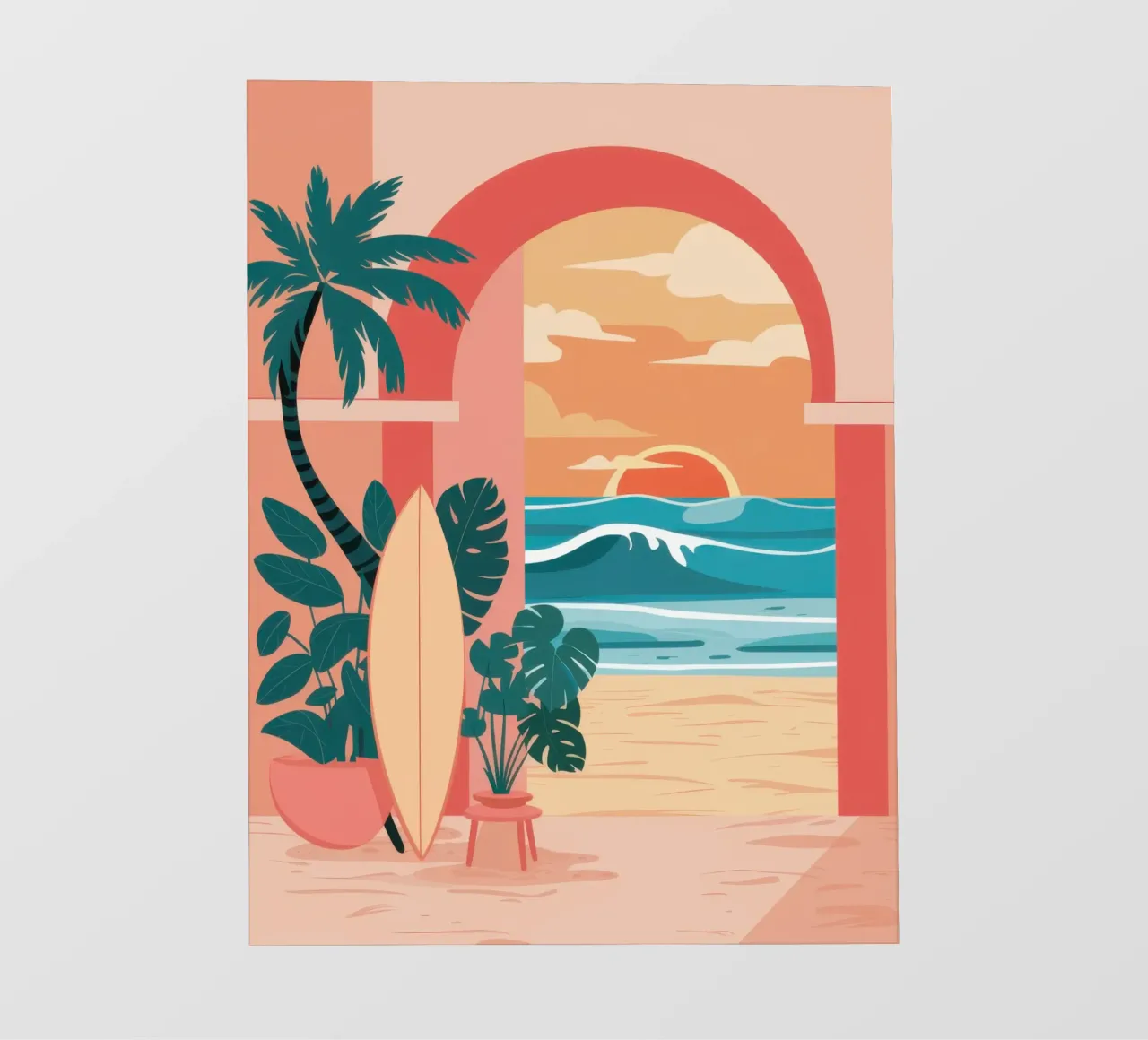 L'arco del paradiso telo in pvc da Dream Gesso