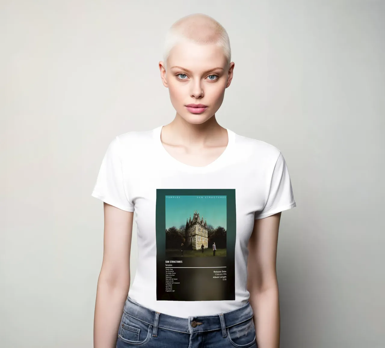 Sun Structures (2014) by Temples t-shirt da donna da DGUnder