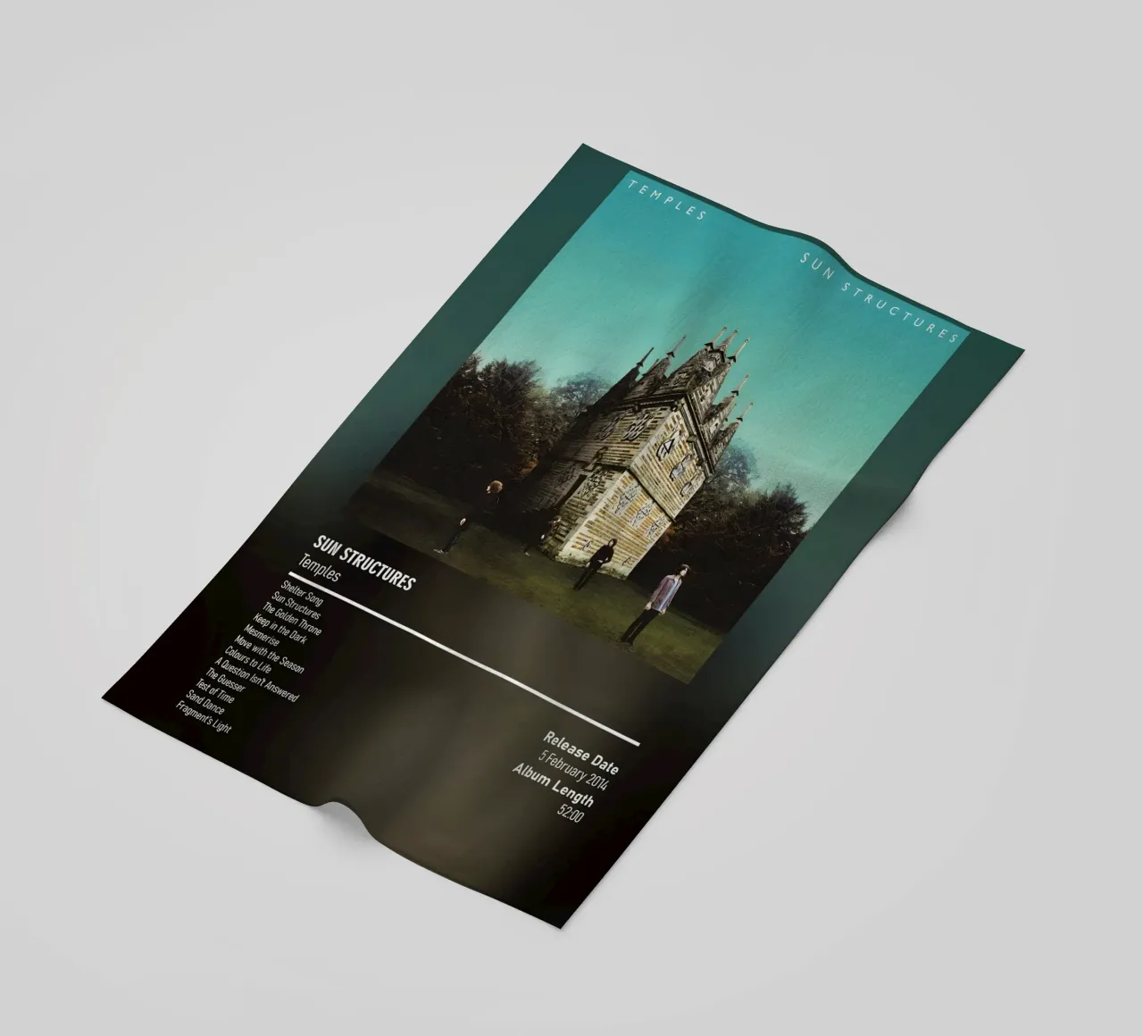 Sun Structures (2014) by Temples telo mare da DGUnder