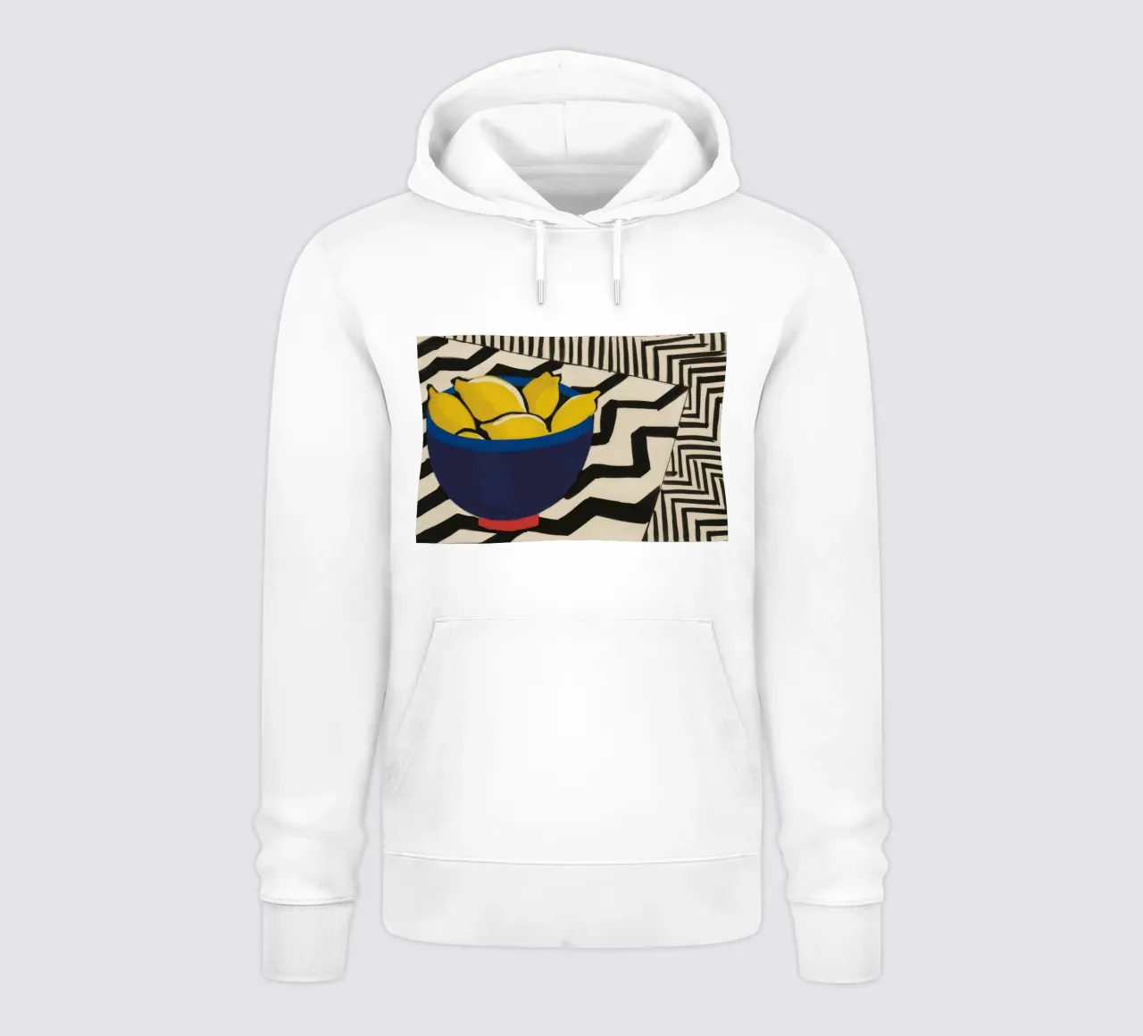 Zigzag Zest di agrumi felpa con cappuccio da Rain Balance