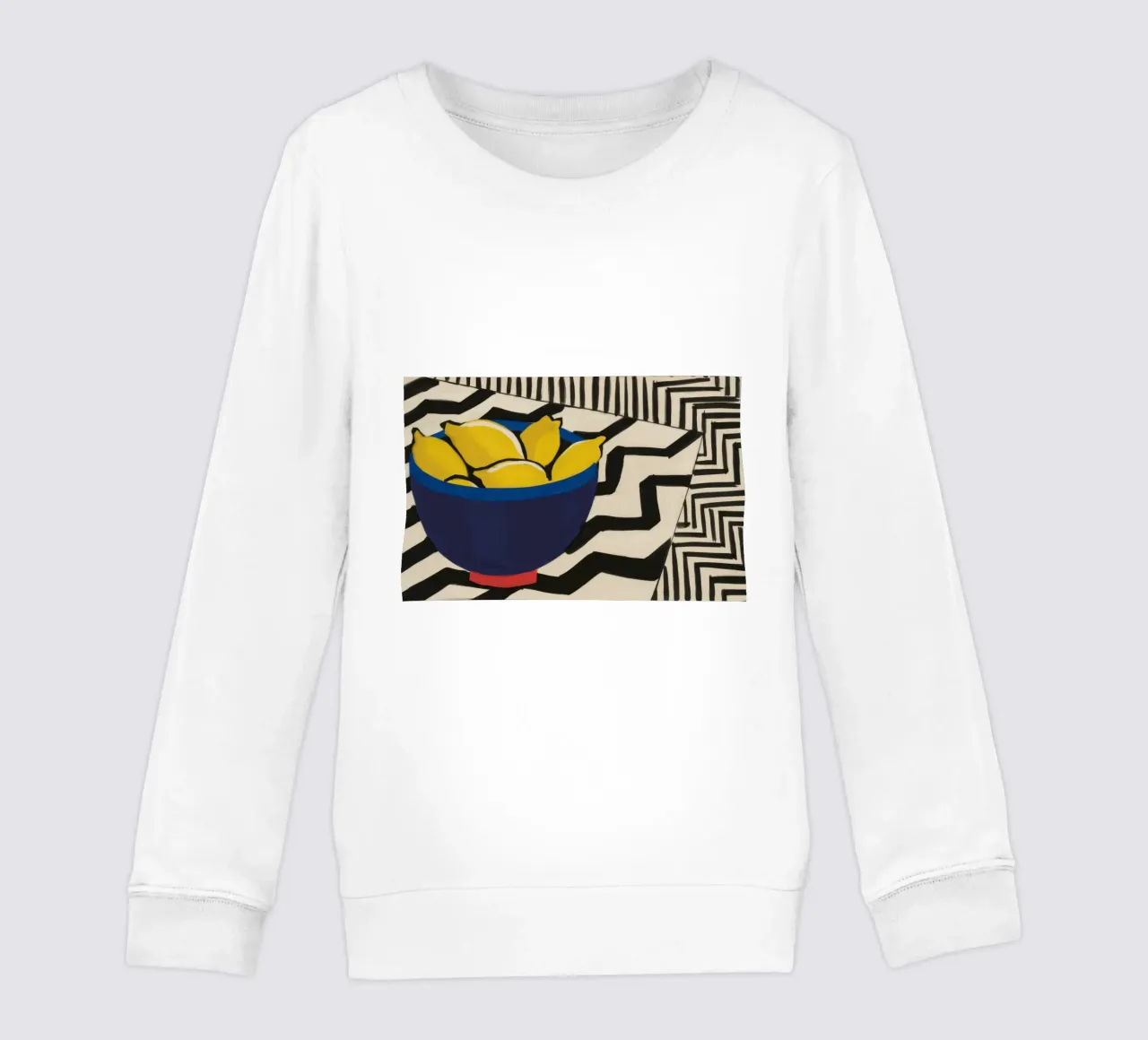Zigzag Zest di agrumi felpa bambino da Rain Balance