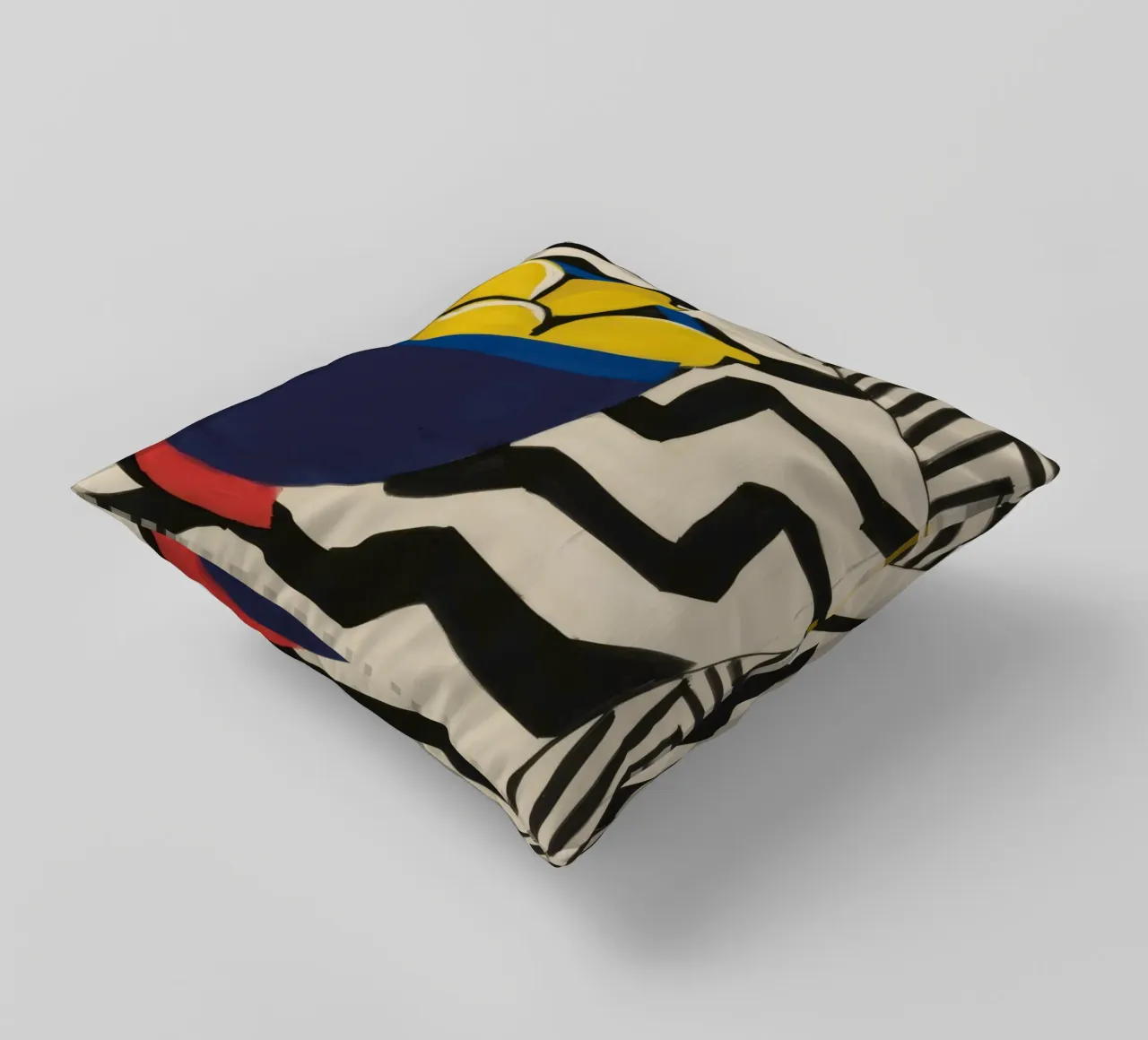 Zigzag Zest di agrumi cuscino da Rain Balance
