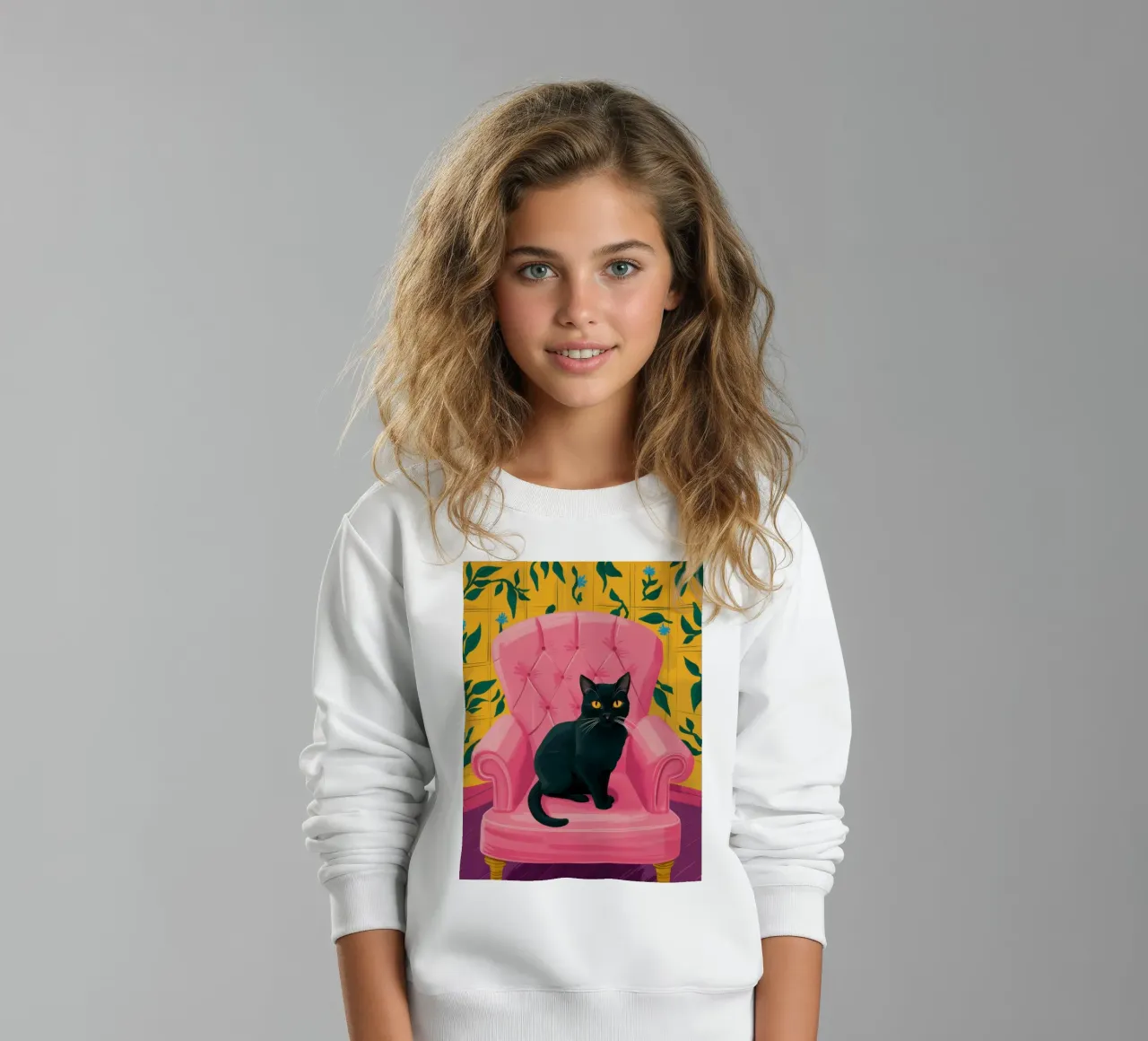 Il Trono Rosa felpa bambino da Ink Pulse