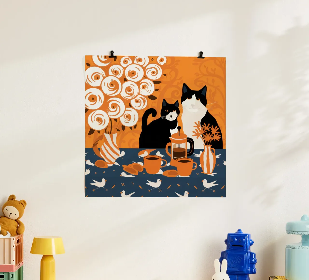 Caffeina Caos felino carta hahnemühle da Monuments Fire