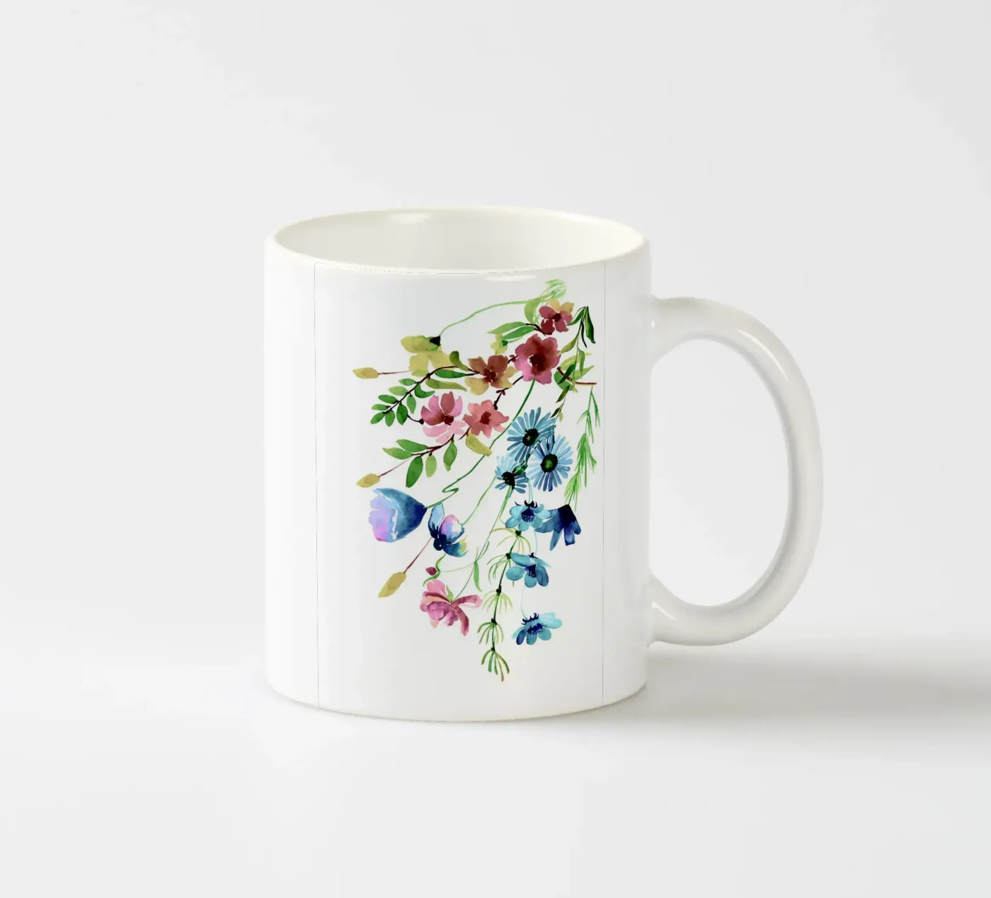 Springtime ceramic mug by Nadjaa