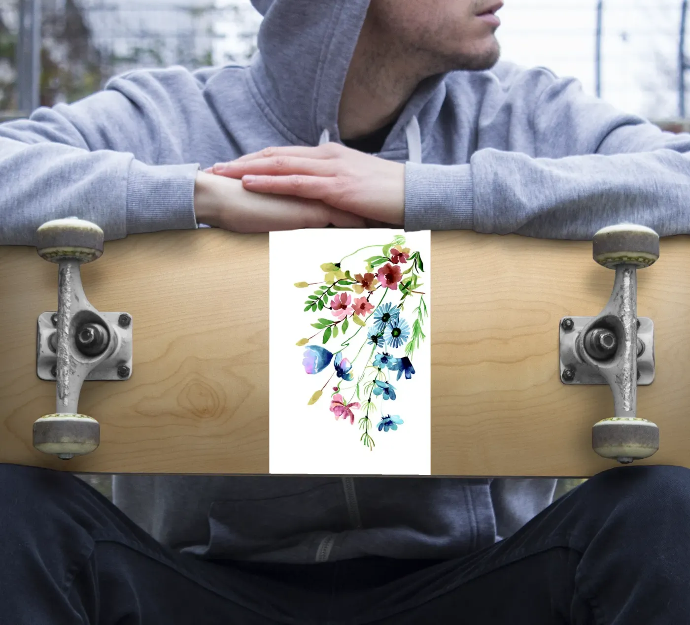 Springtime sticker van Nadjaa