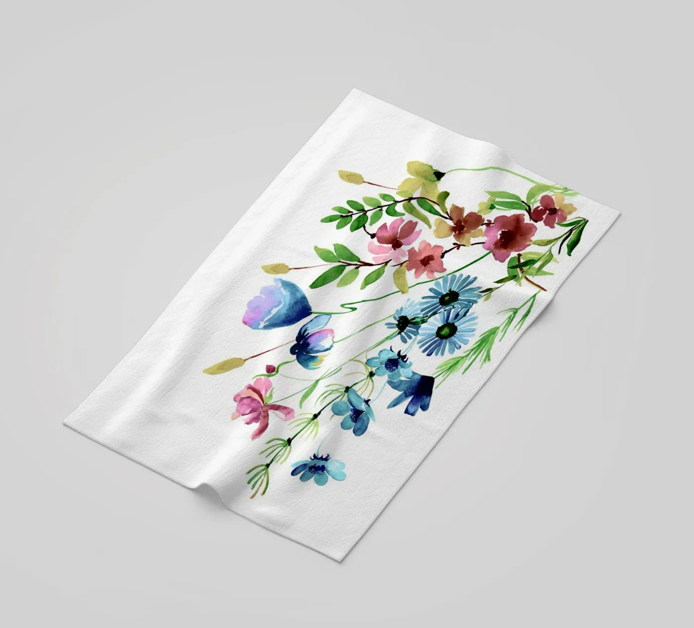 Springtime beach towel by Nadjaa