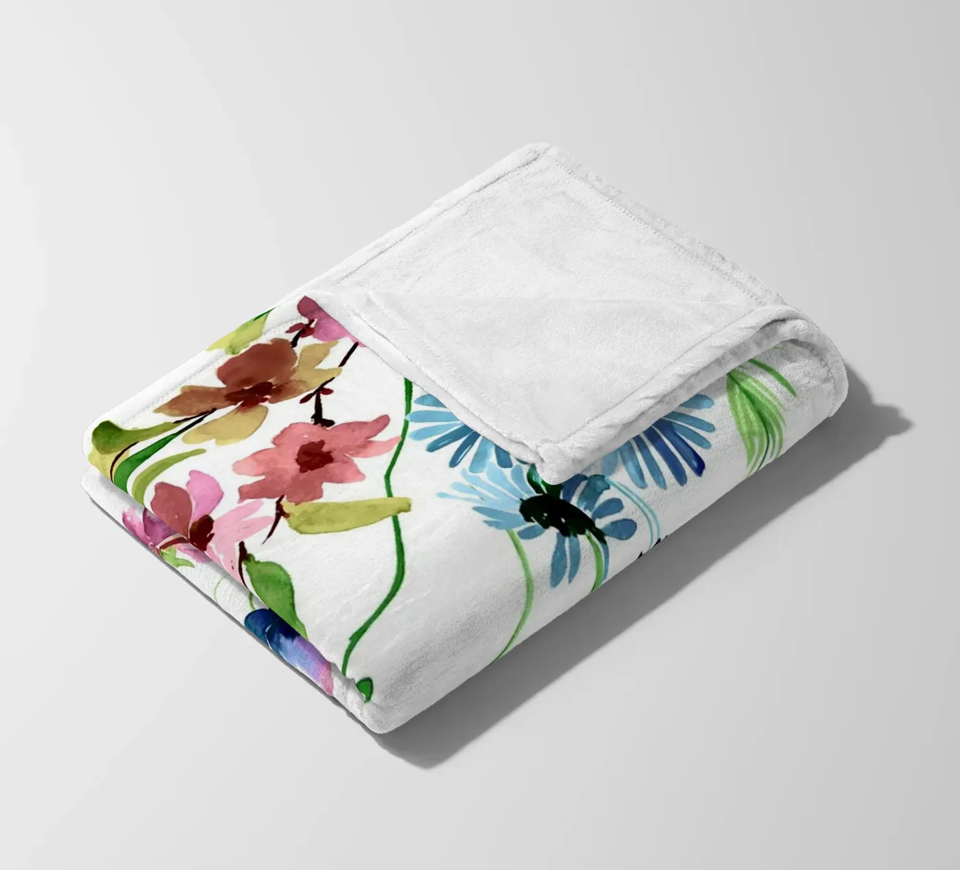 Springtime fleece blanket by Nadjaa