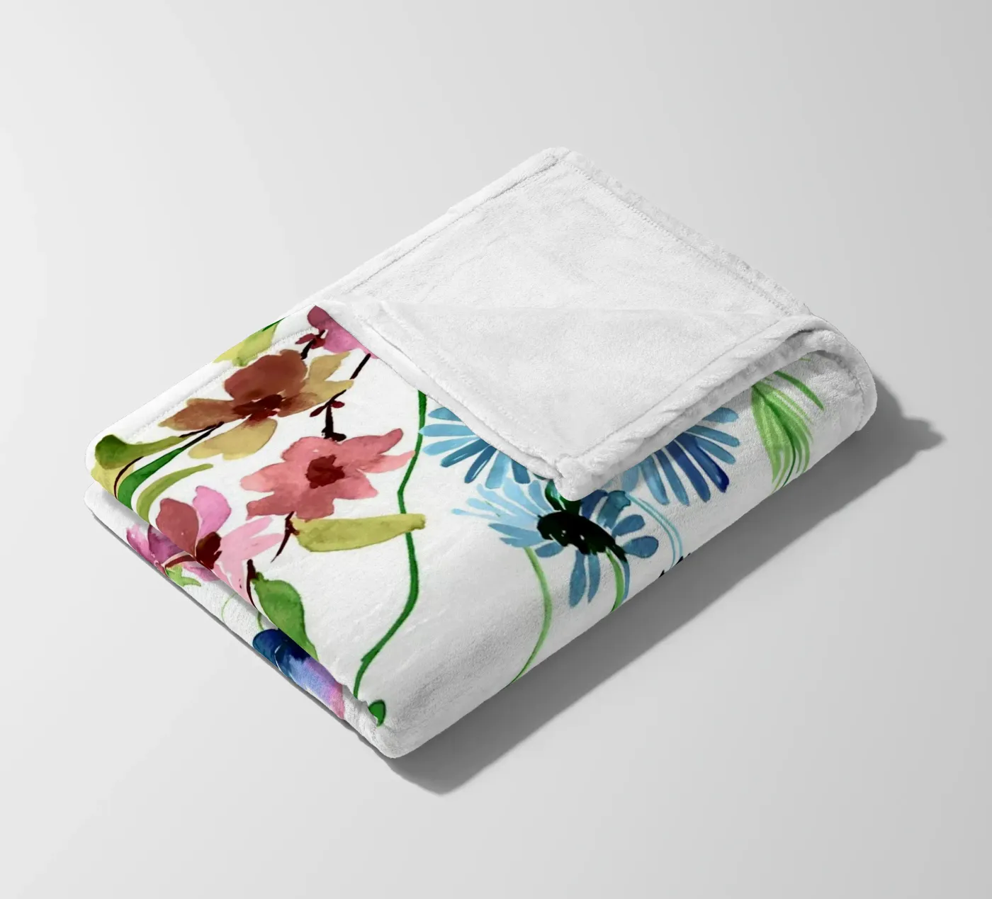 Springtime plaid polaire de Nadjaa