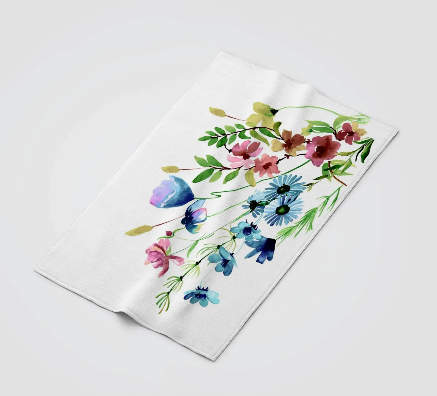 Springtime plaid polaire de Nadjaa