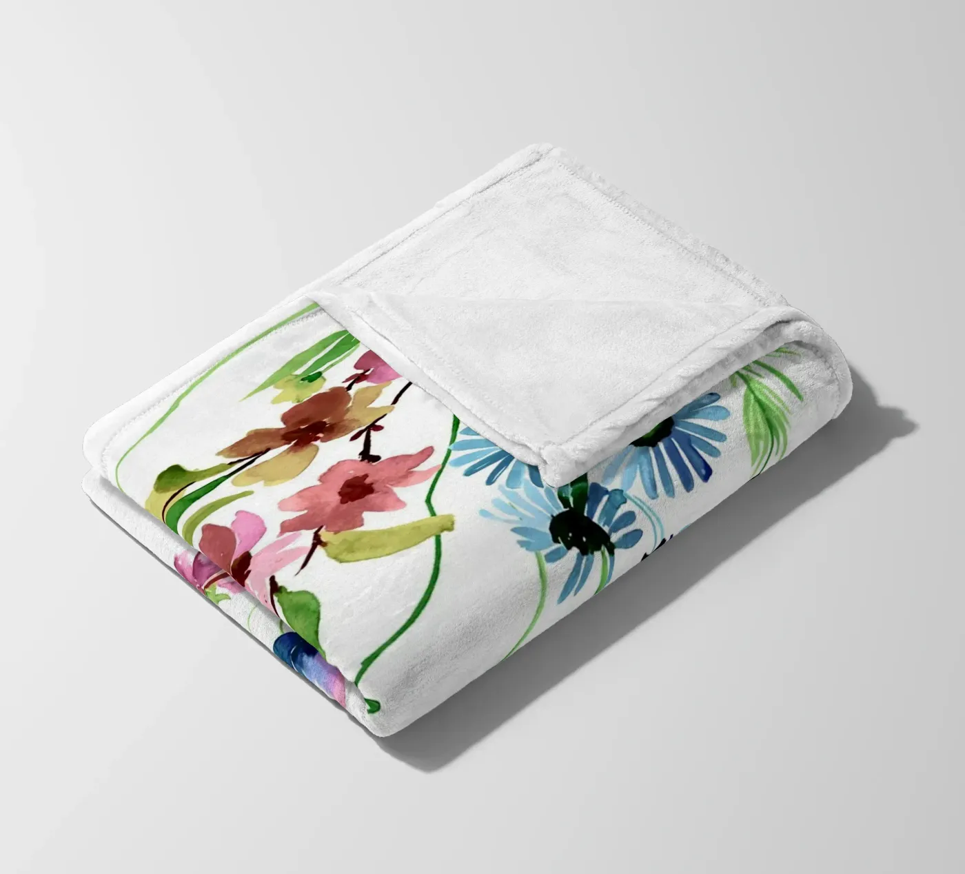 Springtime fleece blanket by Nadjaa