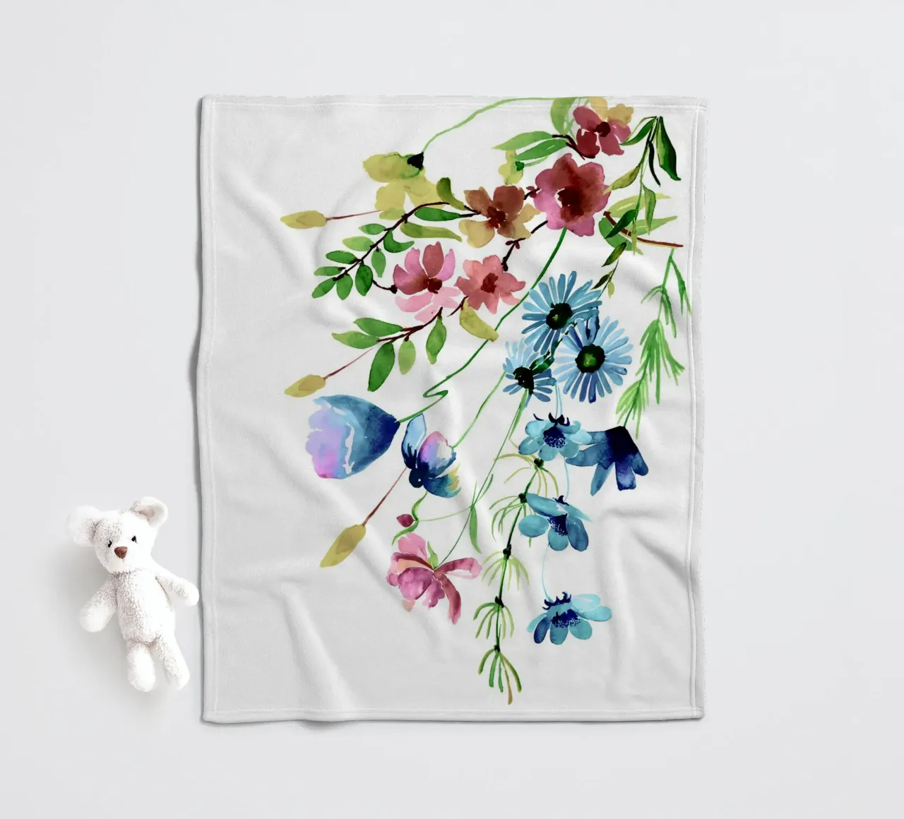 Springtime fleecedeken van Nadjaa