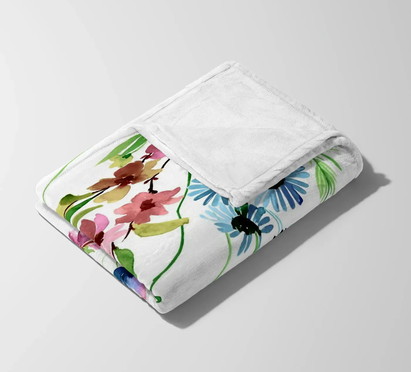 Springtime fleece blanket by Nadjaa