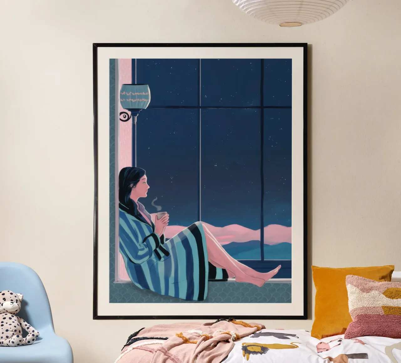Le breuvage nocturne de l'astronome hahnemühle de Giant Foxs