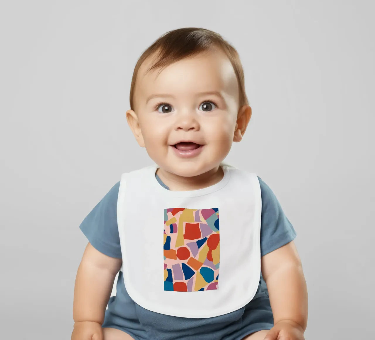 Abstract Terrazzo Party bavaglino da Ink Pulse