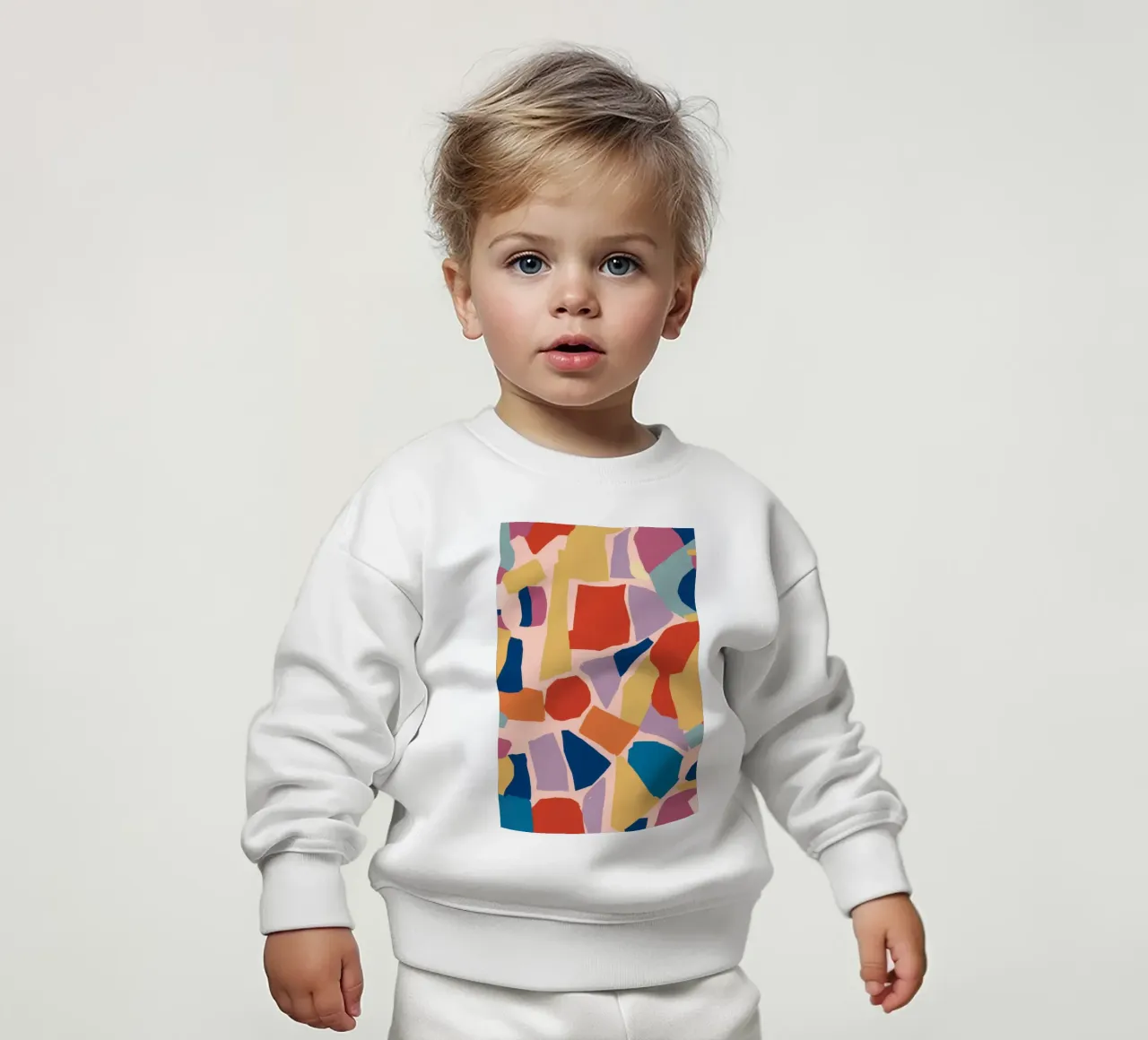 Abstract Terrazzo Party felpa neonato da Ink Pulse