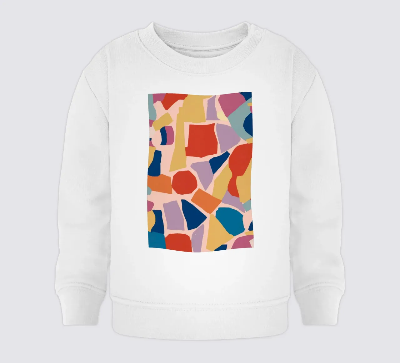 Abstract Terrazzo Party felpa neonato da Ink Pulse