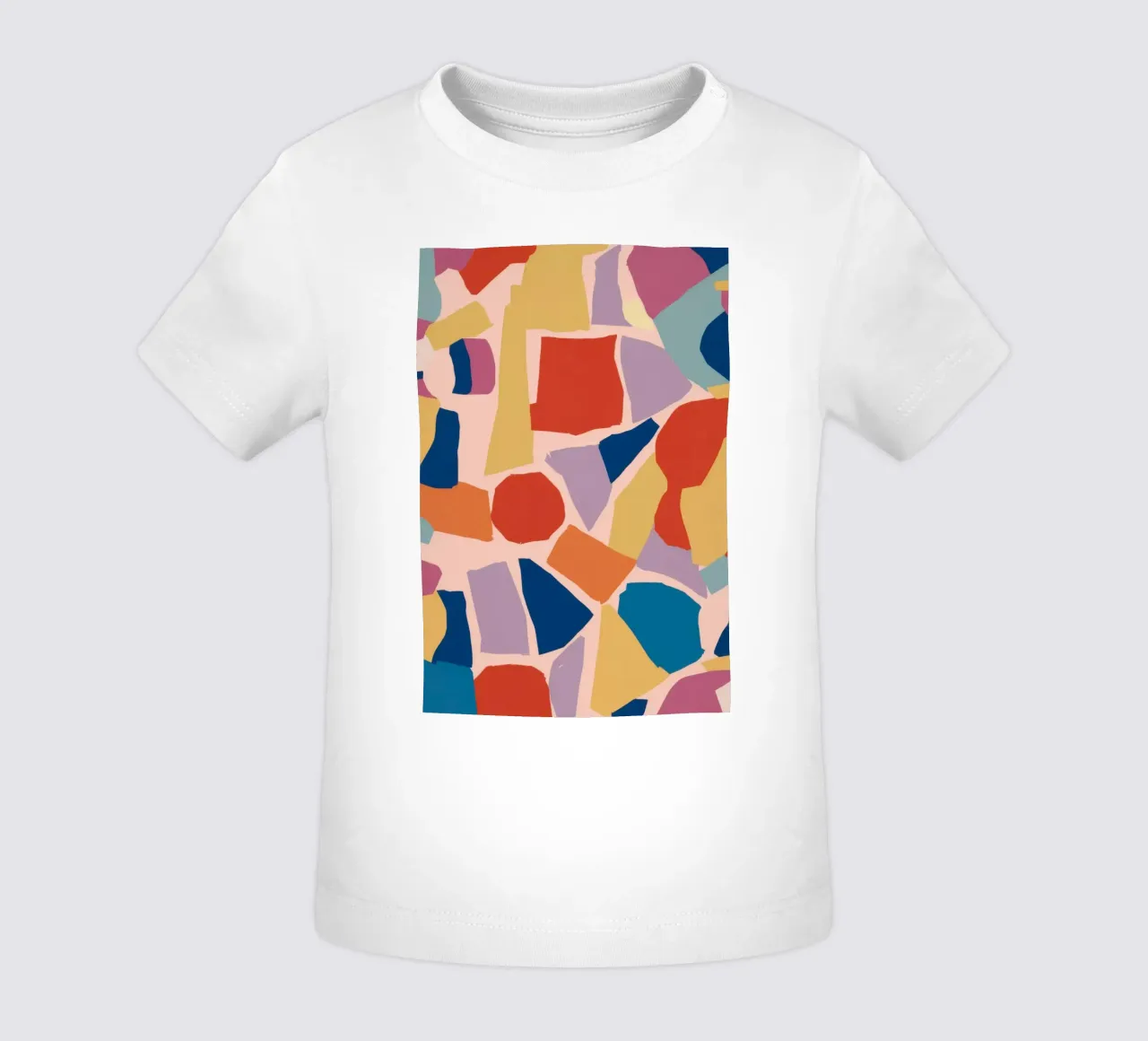 Abstract Terrazzo Party maglietta neonato da Ink Pulse