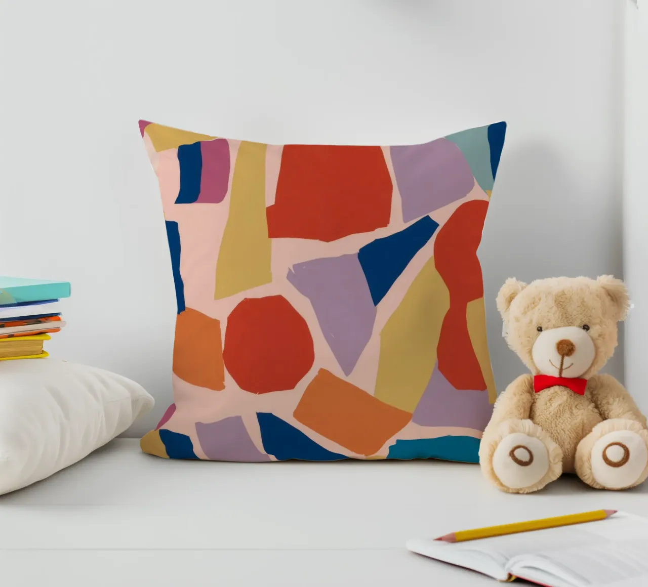 Abstract Terrazzo Party cuscino da Ink Pulse