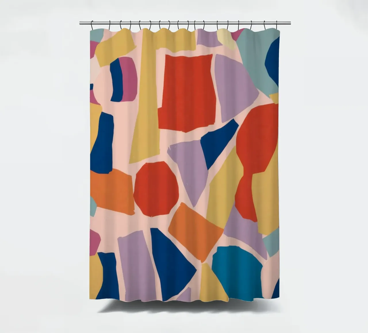 Abstract Terrazzo Party tenda da doccia da Ink Pulse