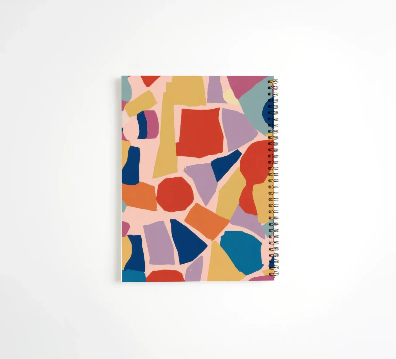 Abstract Terrazzo Party spiral notebook by Ink Pulse