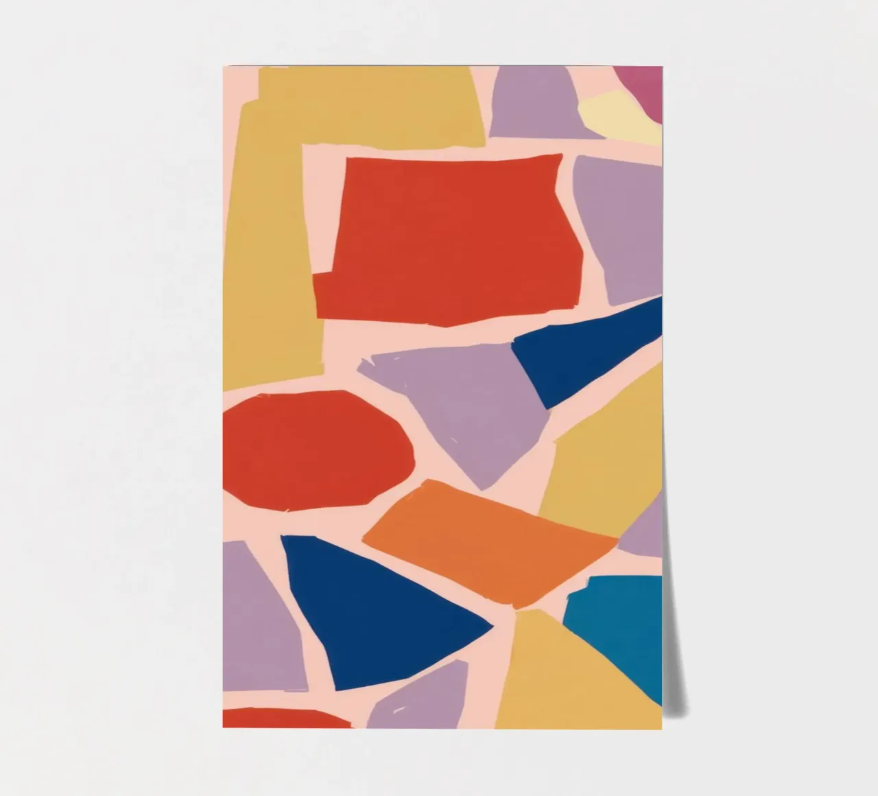Abstract Terrazzo Party foglio adesivo da Ink Pulse